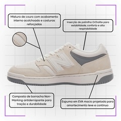 Tênis Unissex New Balance 480 Low - Foto 5