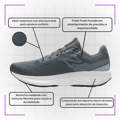 Tênis Masculino New Balance Fresh Foam 520 V9 - Foto 5
