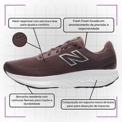 Tênis Masculino New Balance Fresh Foam 520 V9 - Foto 5