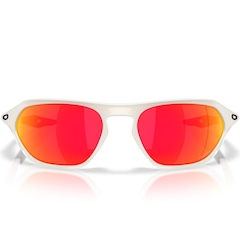 Óculos de Sol Oakley Cage Jacket Matte Mist Prizm Ruby - Foto 3