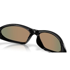 Óculos de Sol Oakley Portal Jacket Polished Black Prizm Ruby - Foto 6