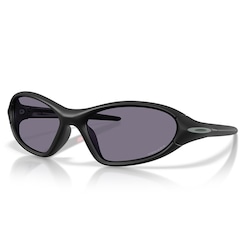 Óculos de Sol Oakley Portal Jacket White Black Prizm Grey - Foto 1