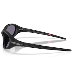Óculos de Sol Oakley Portal Jacket White Black Prizm Grey - Foto 2