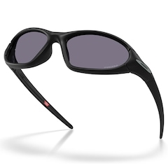 Óculos de Sol Oakley Portal Jacket White Black Prizm Grey - Foto 4