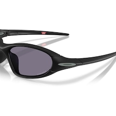 Óculos de Sol Oakley Portal Jacket White Black Prizm Grey - Foto 5