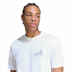 Camiseta adidas M/C Novelty Pong Masculina - Foto 3