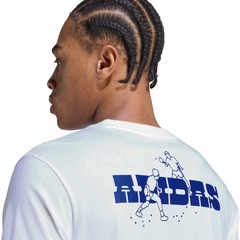 Camiseta adidas M/C Novelty Pong Masculina - Foto 4