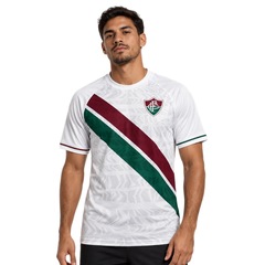 Camisa do Fluminense Vigor Tricolor Braziline - Masculina - Foto 2