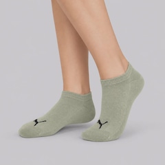 Kit 3 Pares de Meia Puma Sapatilha Invisível Feminino - Foto 1