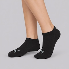 Kit 3 Pares de Meia Puma Sapatilha Invisível Feminino - Foto 3