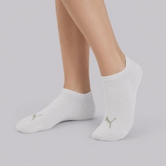 Kit 3 Pares de Meia Puma Sapatilha Invisível Feminino - Foto 5