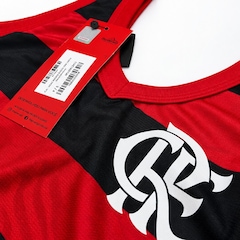 Camiseta Regata do Flamengo Vivaz Rubro Negra Braziline - Feminina - Foto 3