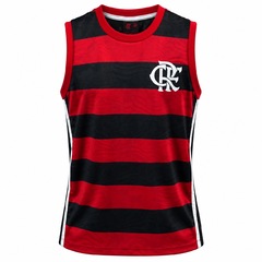 Camiseta Regata do Flamengo Vivaz Rubro Negra Braziline - Masculina - Foto 1