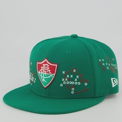Boné Unissex New Era Fluminense 5950 NFL Brasil Game 2026 Aba Reta - Foto 1