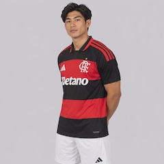 Camisa do Flamengo I 26/27 com Patrocínio adidas Masculina - Foto 3