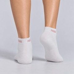 Kit 3 Pares de Meia Cano Baixo Puma Basic I Feminino - Foto 2