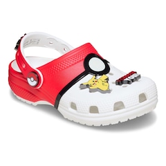 Sandália Infantil Crocs Pokemon Poke Ball Classic Clog T - Foto 2