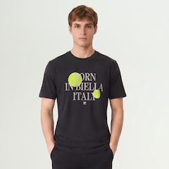 Camiseta Fila Regular Biella Italy Graphic Masculina - Foto 1
