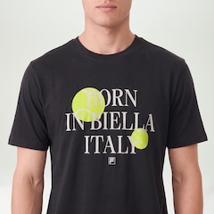 Camiseta Fila Regular Biella Italy Graphic Masculina - Foto 3