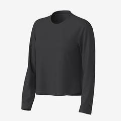 Blusa Manga Longa Fila Cropped Rise Airy Feminina - Foto 1