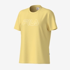 Camiseta Fila Regular Basic Outline Feminina - Foto 1