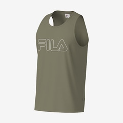 Camiseta Regata Fila Letter Outline Masculina - Foto 1