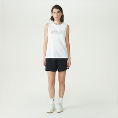 Camiseta Regata Fila Basic Regular Outline Feminina - Foto 2