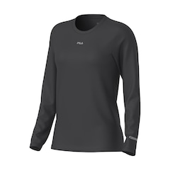 Camiseta Manga Longa Fila Sun Protect Breezy Feminina - Foto 1