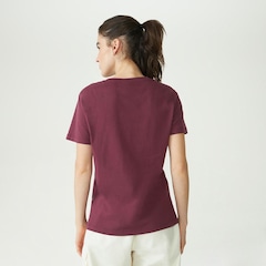 Camiseta Fila Regular V Basic Classic Feminina - Foto 4
