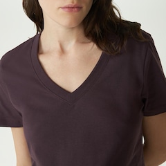Camiseta Fila Regular V Basic Classic Feminina - Foto 3