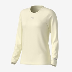 Camiseta Manga Longa Fila Sun Protect Breezy Feminina - Foto 1