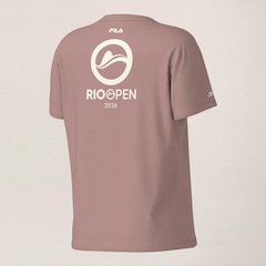 Camiseta Fila Regular Premium Rio Open 26 Feminina - Foto 2