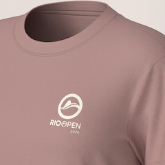 Camiseta Fila Regular Premium Rio Open 26 Feminina - Foto 4