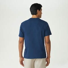 Camiseta Fila Regular Letter Outline Masculina - Foto 4