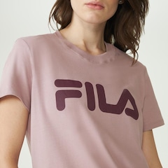 Camiseta Fila Letter Premium II Feminina - Foto 3