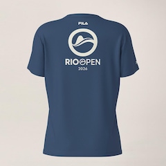 Camiseta Fila Regular Premium Rio Open 26 Feminina - Foto 6