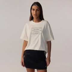 Camiseta Fila Over Classic Tennis Feminina - Foto 1
