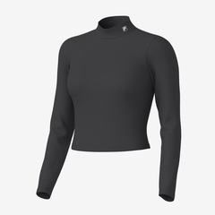 Blusa Manga Longa Fila Gola Alta Workout Flex Feminina - Foto 1