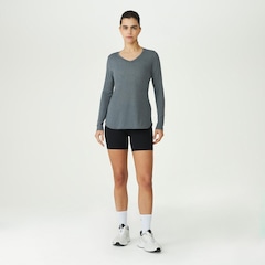 Blusa Manga Longa Fila Easy Training Crepe Flow Feminina - Foto 2
