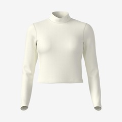 Blusa Manga Longa Fila Gola Alta Workout Flex Feminina - Foto 3