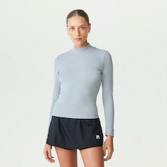 Blusa Manga Longa Fila Essentials Rib Feminina - Foto 1
