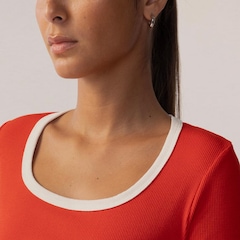 Blusa Fila Cropped Rib Feminina - Foto 4