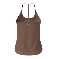 Camiseta Regata Fila Alça Crepe Flow Feminina - Foto 6