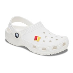 Jibbitz™ Crocs Cartão Vermelho e Amarelo - Foto 3
