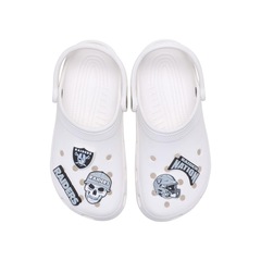 Jibbitz™ Crocs NFL Las Vegas Raiders Pack com 5 Peças - Foto 2