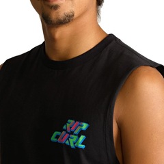 Camiseta Regata Rip Curl Burner SM27 Masculina - Foto 3