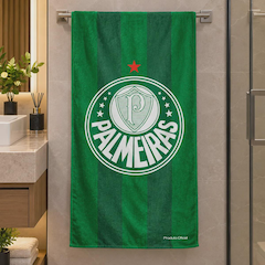 Toalha de Banho Bouton Escudo Palmeiras - Foto 2