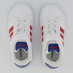 Tênis Infantil adidas Grand Court 3.0 EL C - Foto 4