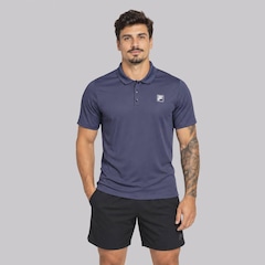 Camisa Polo Fila Tennis Line III Masculina - Foto 1
