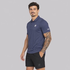 Camisa Polo Fila Tennis Line III Masculina - Foto 3